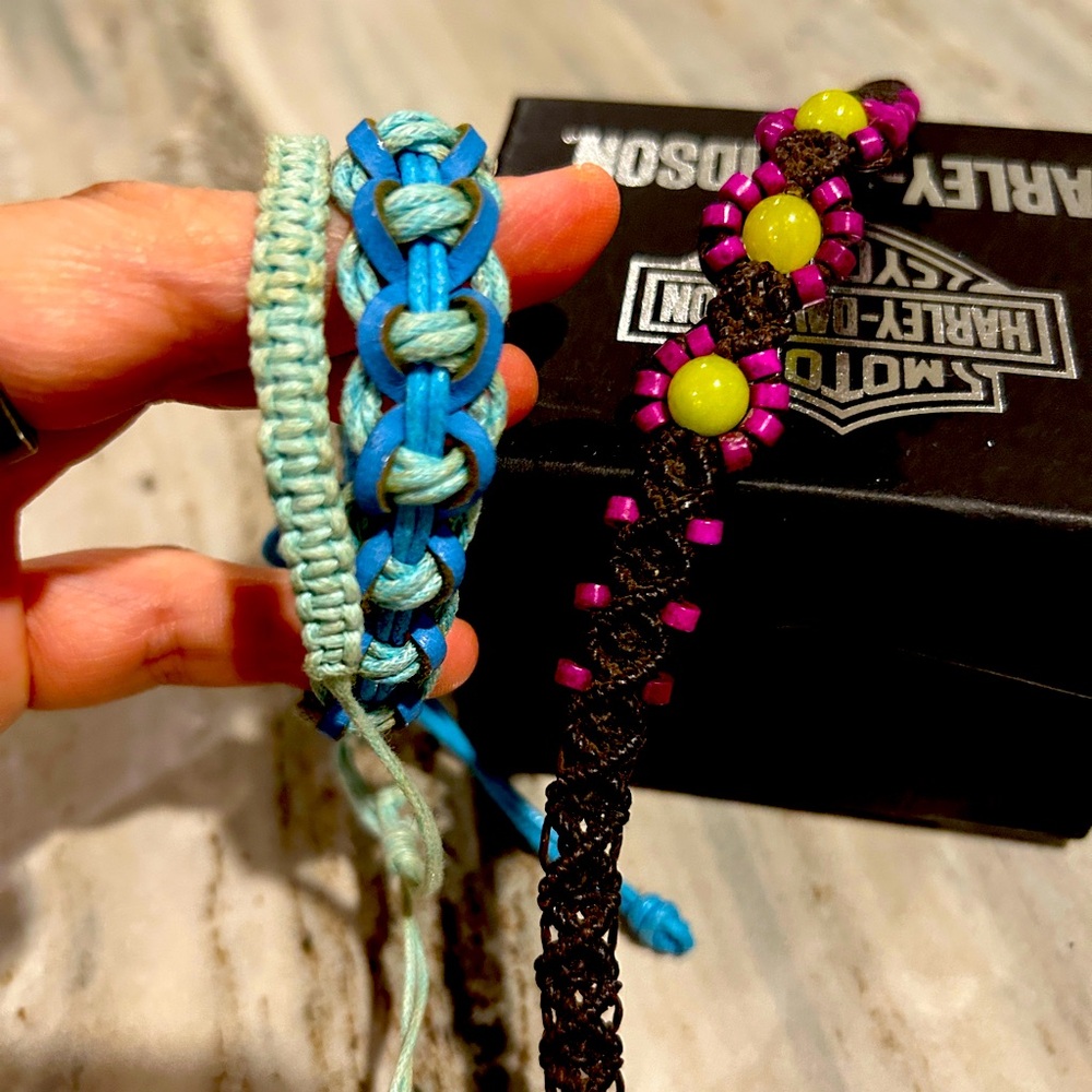 Colorful Handmade Bracelets New From Hawaii
